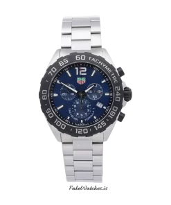 TAG Heuer Formula 1 CAZ101AV.BA0842 Quartz 43mm Unisex Replica Watch - Blue Dial, Steel Case
