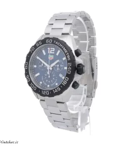 Alternative view of TAG Heuer Formula 1 CAZ101AV.BA0842 Quartz 43mm Unisex Replica Watch - Blue Dial, Steel Case