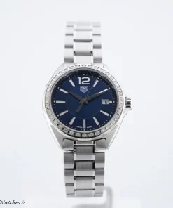 TAG Heuer Formula 1 Lady WBJ1316 Quartz 35mm Female Replica Watch - Blue Dial, Steel Case