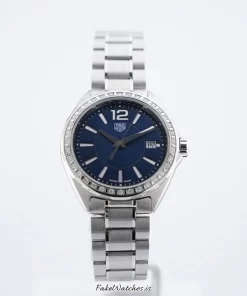 Alternative view of TAG Heuer Formula 1 Lady WBJ1316 Quartz 35mm Female Replica Watch - Blue Dial, Steel Case