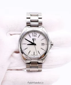 Alternative view of TAG Heuer Formula 1 Lady WBJ1318.BA0666 Quartz 35mm Female Replica Watch - White Dial, Steel Case
