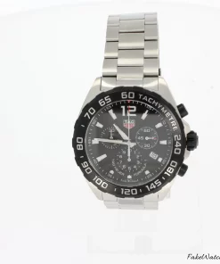 TAG Heuer Formula 1 Quartz CAZ1010.BA0842 Quartz 43mm Unisex Replica Watch - Black Dial, Steel Case