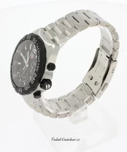 Alternative view of TAG Heuer Formula 1 Quartz CAZ1010.BA0842 Quartz 43mm Unisex Replica Watch - Black Dial, Steel Case