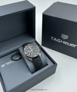 Alternative view of TAG Heuer Formula 1 Quartz CAZ1010.FT8024 Quartz 43mm Unisex Replica Watch - Black Dial, Steel Case