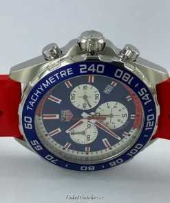 Alternative view of TAG Heuer Formula 1 Unknown Quartz 43mm Unisex Replica Watch - Blue Dial, Steel Case