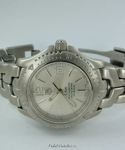Alternative view of TAG Heuer Link - Automatic 43mm Unisex Replica Watch - Silver Dial, Steel Case