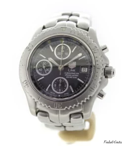 TAG Heuer Link CT2111 Automatic 42mm Unisex Replica Watch - Black Dial, Steel Case