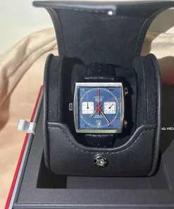 TAG Heuer Monaco Calibre 11 CAW211P.FC6356 Automatic 39mm Unisex Replica Watch - Blue Dial, Steel Case