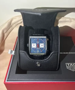 Alternative view of TAG Heuer Monaco Calibre 11 CAW211P.FC6356 Automatic 39mm Unisex Replica Watch - Blue Dial, Steel Case
