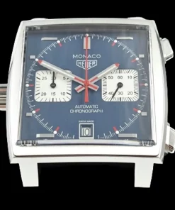 TAG Heuer Monaco Calibre 11 CAW211P.FC6356 Automatic 39mm Male Replica Watch - Blue Dial, Steel Case