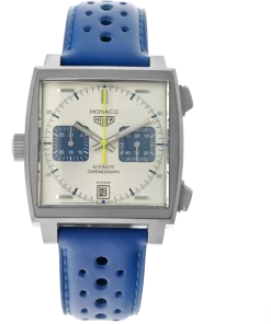 TAG Heuer Monaco CAW218C.FC6548 Automatic 39mm Unisex Replica Watch - Silver Dial, Titanium Case