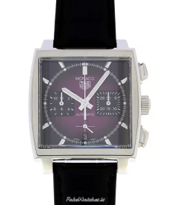 TAG Heuer Monaco CBL2118.FC6518 Automatic 39mm Unisex Replica Watch - Purple Dial, Steel Case