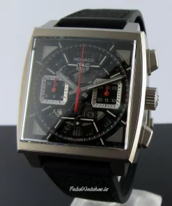 TAG Heuer Monaco CBL2183.FT6236 Automatic 39mm Unisex Replica Watch - Transparent Dial, Titanium Case