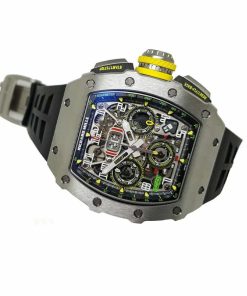 Alternative view of Richard Mille RM 011-03 Titane Flyback Chronograph Automatic Replica
