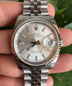 Rolex Datejust 116234 36mm Silver Dial Jubilee Bracelet Automatic Men's Watch