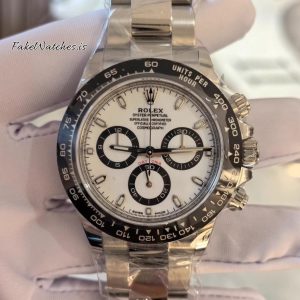 Replica Rolex Daytona m116500ln-0001 White Dial 40mm Automatic