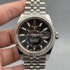 Replica Rolex Sky-Dweller m326934-0006 Men's Automatic 42mm Black Dial