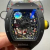 Richard Mille RM035 Americas Swiss Replica Watch Black TZP-N Ceramic Skeleton Dial with RMUL1 Manual Movement
