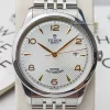 Tudor 1926 41mm Automatic Stainless Steel Watch M91650-0011 White Embossed Dial Gold Markers