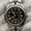 Tudor Glamour Date 36mm 55010N Automatic Black Diamond Dial Steel Ceramic Men Watch