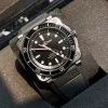 Bell Ross BR 03 92 Diver Automatic Blue Dial Stainless Steel Square Case 42mm Rubber Strap Mens Watch
