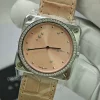 Bell Ross BR S Pink Diamond Eagle Quartz 39mm Stainless Steel Diamond Bezel Ladies Watch BRS-EP-ST-LGD SCR