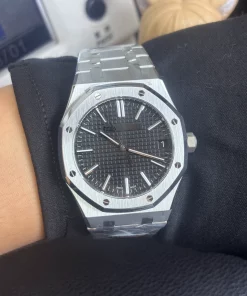 Audemars Piguet Royal Oak 41mm Black Dial Stainless Steel Men Watch 15510ST Automatic Calibre 4302