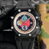 Audemars Piguet Royal Oak Offshore Grand Prix Chronograph 26290IO Black Ceramic Case Red Dial Automatic Mens Watch